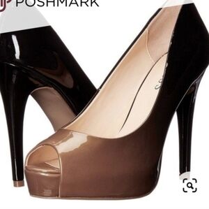Guess Honora Ombre Peep Toe Pumps